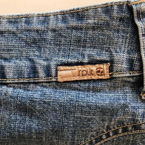 Denim Jeans Skirt by Split Juniors sz 5 - Picture 3 of 6